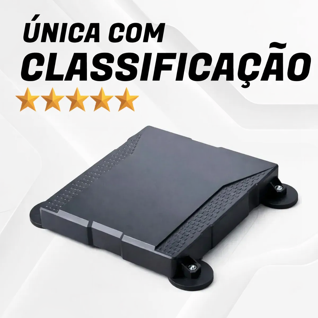 Case Para Starlink Mini Veícular Fechado Ímã 66mm Teto Carro Preto