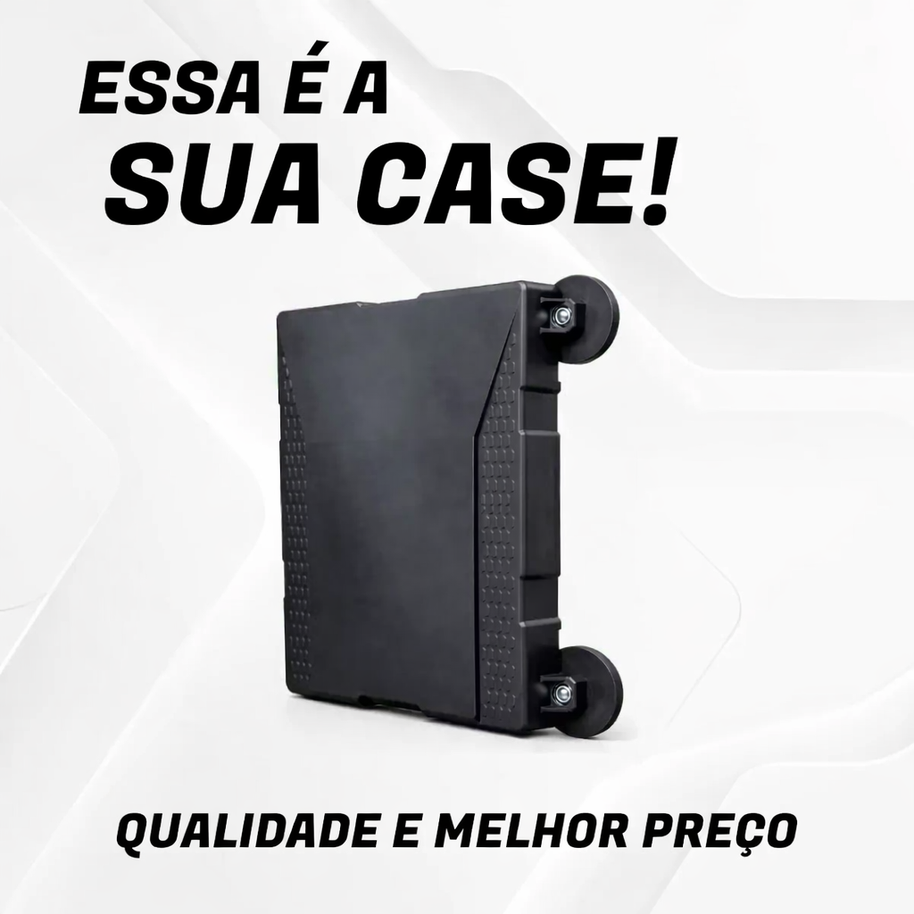 Case Para Starlink Mini Veícular Fechado Ímã 88mm Teto Carro Branco