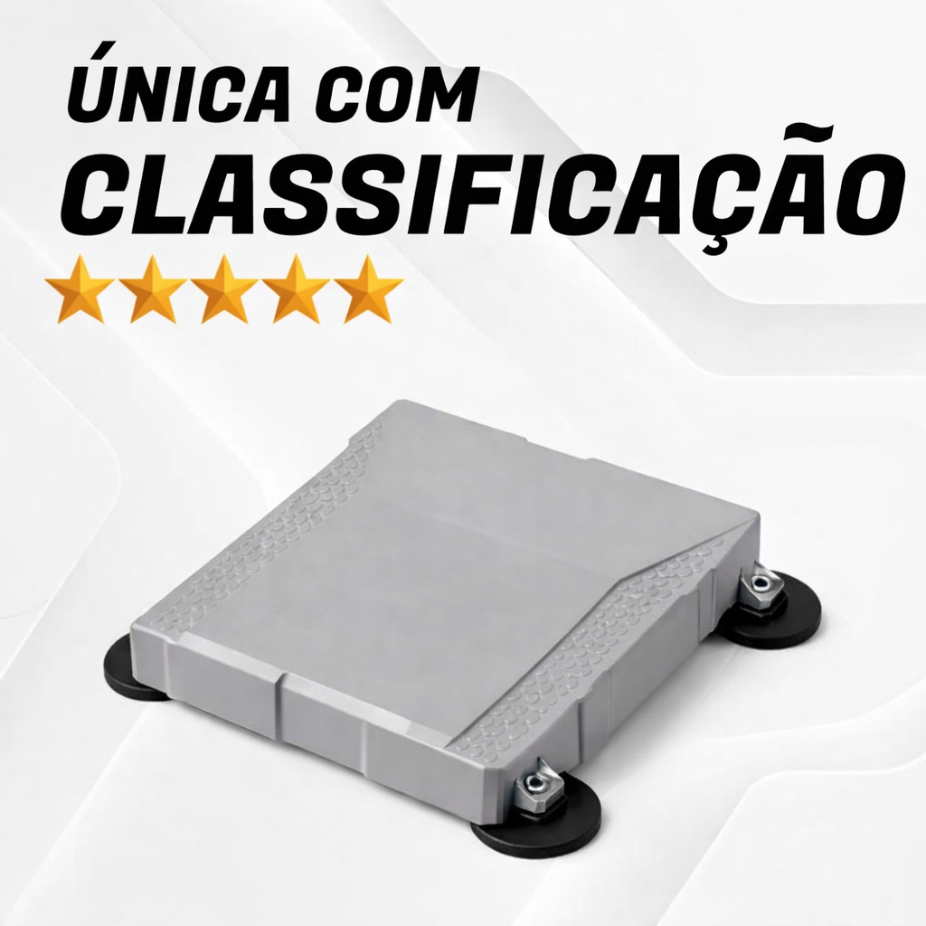 Case Para Starlink Mini Veícular Fechado Ímã 88mm Teto Carro Cinza