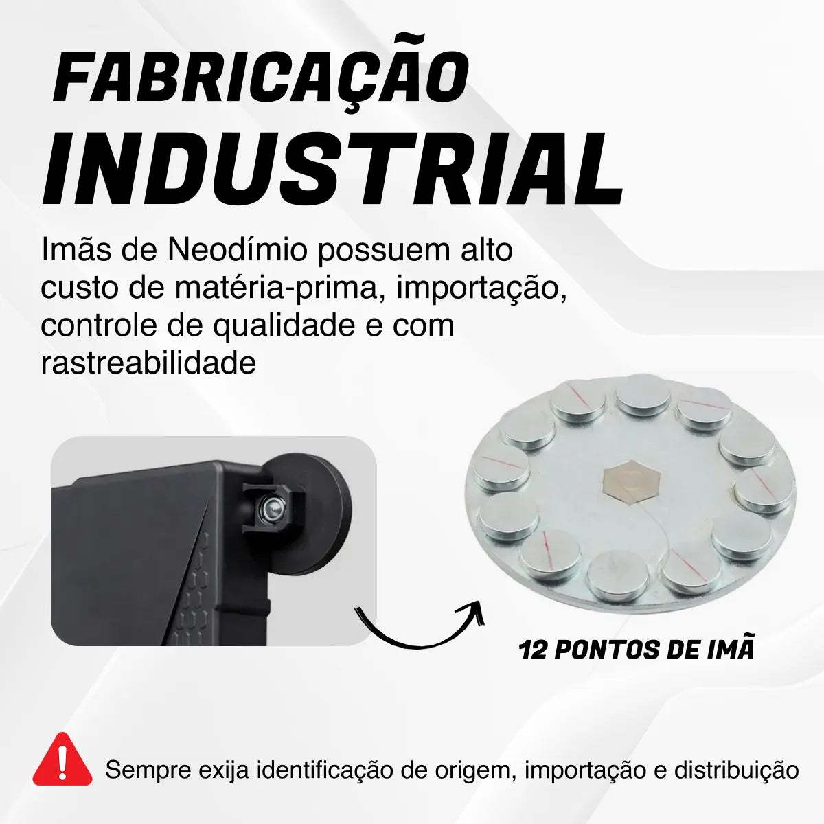 Case Starlink Mini Veícular Fechado Ímã 88mm Teto Carro Preto