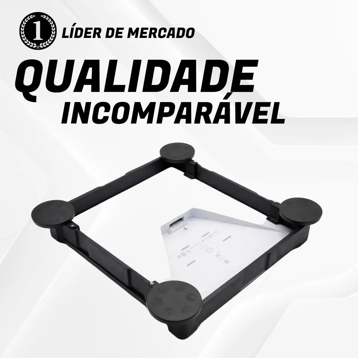 Case Starlink Mini Veícular Fechado Ímã 66mm Teto Carro Preto