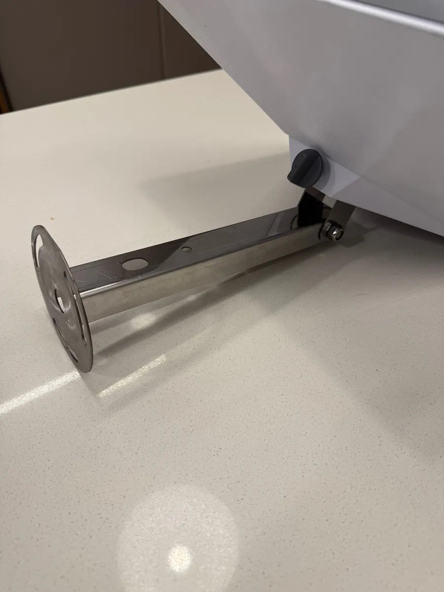 Haste Mastro Suporte Articulado Telhado Parede Starlink Mini Prateado