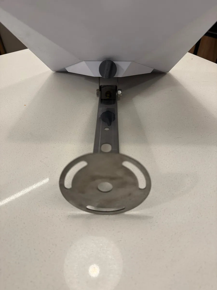 Haste Mastro Suporte Articulado Telhado Parede Starlink Mini Prateado