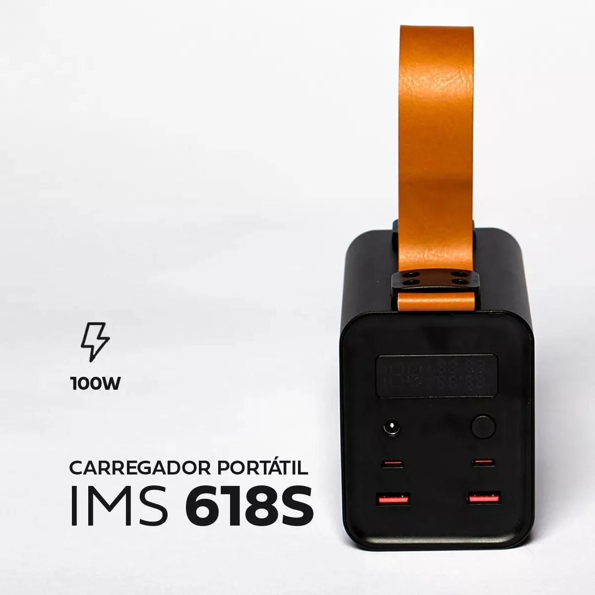 Powerbank Carregador 618s Ultra Rápido 60000mah 100w