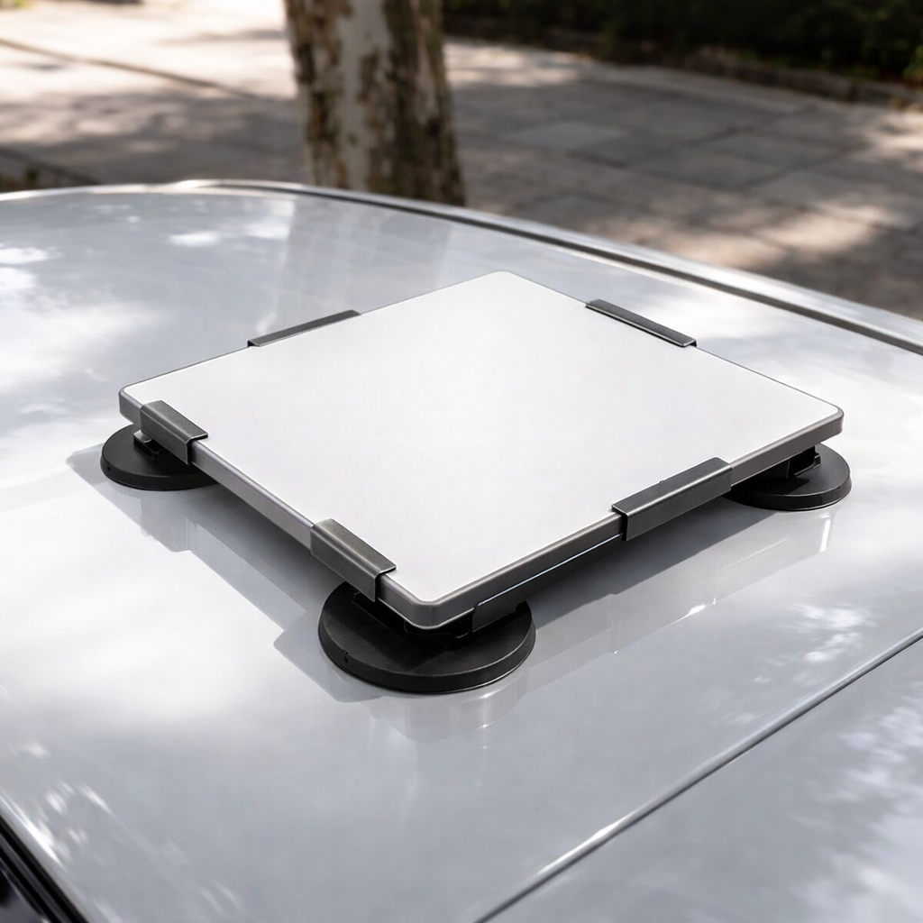 Case Veicular Externo Starlink Mini Com Imã 66mm Teto Carro