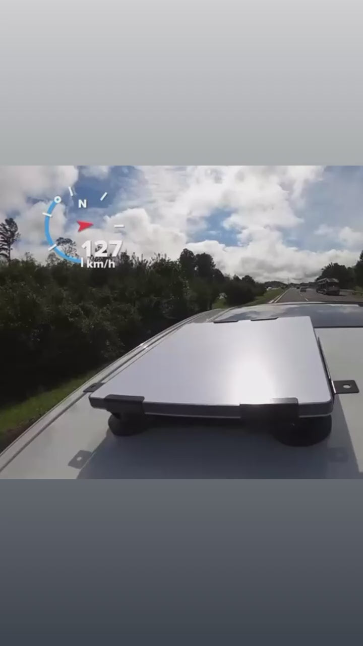 Case Veicular Externo Starlink Mini Com Imã 88mm Teto Carro